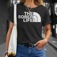 The Sober Life Na Aa Sober Recovery T-Shirt Gifts for Her