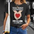 Social Worker Superheroes Without Cape T-Shirt Gifts for Her