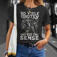 Soiele Idioten Und Nur Eine Sense Ironie T-Shirt Geschenke für Sie