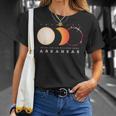 Solar Eclipse 2024 Arkansas Total Eclipse America Graphic T-Shirt Gifts for Her