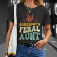 Somebody's Feral Aunt Skeleton Hand Mother's Day T-Shirt Gifts for Her