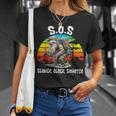 SOS Slower Older Smarter Wandern Faultier Abenteuer T-Shirt Geschenke für Sie