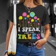 I Speak For Trees Earth Day Save Earth Insation Hippie T-Shirt Gifts for Her