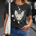 Sphynx Cat Moon Phase Gothic T-Shirt Gifts for Her