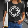 St Patrick's Day Bartender Waitress Tip For Luck T-Shirt Gifts for Her