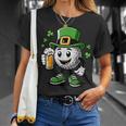 St Patrick's Day Irish Golf Ball Beer Golfing Golfer T-Shirt Gifts for Her