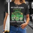 St Patrick's Day Lunch Lady Chef My Cafeteria Workers T-Shirt Gifts for Her
