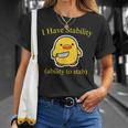I Have Stability Ability To Stab Meme T-Shirt Gifts for Her