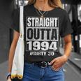 Straight Outta 1994 30Th Bday Dirty Thirty Vintage T-Shirt Gifts for Her