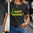 Sukkot Four Species What's Shaking Lulav Etrog Sukkah T-Shirt Gifts for Her