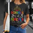 Summer Vacation Retro School's Out Forever Retirement 2024 T-Shirt Gifts for Her