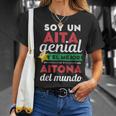 Super Aita Regalo Dia Del Aita Mejor Padre Aitona Abuelo Camiseta unisex Regalos para ella