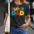 Super Dad Gamer For Father's Day T-Shirt Gifts for Her