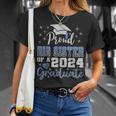 Super Proud Big Sister 2024 Graduate Awesome Family College T-Shirt Gifts for Her