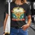 Surf Camping Bus Model Love Retro Peace Hippie Surfing S T-Shirt Gifts for Her