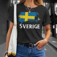 Sweden Sweden Elk Viking Scandinavia Sverige Norden T-Shirt Geschenke für Sie