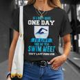 Swim Quote Swim Team Gear T-Shirt Gifts for Her