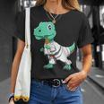 T-Rex Armbar Me Impossible Brazilian Jiu Jitsu Bjj T-Shirt Gifts for Her