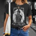 Tarot Card The Death Xiii Angel Skull Style T-Shirt Gifts for Her