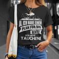 Taucher Rentner Spruch Plan Für Die Rente Ist Tauchen T-Shirt Geschenke für Sie