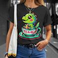 Tea-Rex Cute T-Rex Dinosaur Lover Kawaii Dino T-Shirt Gifts for Her