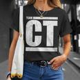 Team Ct Challenge Distressed T-Shirt Gifts for Her