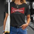 Team Graham Proud Family Name Lifetime Member King Of Names T-Shirt Gifts for Her