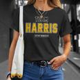 Team Harris Proud Family Last Name Surname T-Shirt Gifts for Her