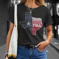 Texas Home Y'all State Lone Star Pride T-Shirt Gifts for Her