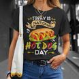 Today Is National Hot Dog Day Hot DogT-Shirt Gifts for Her