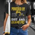 Toddler Construction Vehicle Excavator T-Shirt Gifts for Her