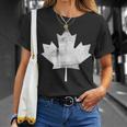 Toronto Canada Maple Leaf Distressed Vintage Retro Fan T-Shirt Gifts for Her