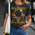 Total Eclipse 2024 Hello Darkness My Old Friend T-Shirt Gifts for Her