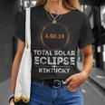Total Solar Eclipse April 8 2024 Kentucky Family Matching T-Shirt Gifts for Her