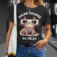 Total Solar Eclipse Axolotl April 8 2024 Solar Eclipse T-Shirt Gifts for Her