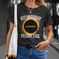 Total Solar Eclipse Best Anniversary Present Ever April 2024 T-Shirt Gifts for Her