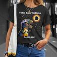 Total Solar Eclipse T-Rex April 8 2024 America Solar Eclipse T-Shirt Gifts for Her