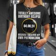 Totality Awesome Birthday Eclipse Total Solar Eclipse T-Shirt Gifts for Her