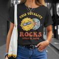 This Totality Rocks Solar Eclipse Pun April 8 2024 T-Shirt Gifts for Her