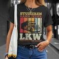 With Truck Driver Studier Kann Jeder Lruck Fahren Nur Die Besten T-Shirt Geschenke für Sie