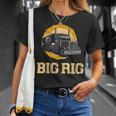 Trucker Truck Driver Vintage Big Rig T-Shirt Gifts for Her