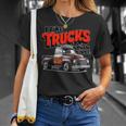 I Like Trucks More Than People Humorous Auto Enthusiast Fr T-Shirt Gifts for Her