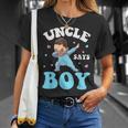 Uncle Says Boy Gender Reveal Baby Dabbing T-Shirt Gifts for Her