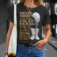 Never Underestimate An Old Man Vietnam Veteran Patriotic Dad T-Shirt Gifts for Her