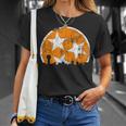 Unique Orange & White Tennessee State Flag Knoxville Skyline T-Shirt Gifts for Her