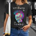 Uptempo Ist Meine Techno-Musik Hardtek Tek Schranz Drum N Bass T-Shirt Geschenke für Sie