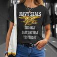 Us Navy Seals Easy Day Original Navy T-Shirt Gifts for Her