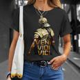 Veni Vidi Vici Spqr Roman Empire Quote T-Shirt Geschenke für Sie