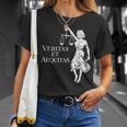 Veritas Et Aequitas Goddess Lady Justice T-Shirt Gifts for Her