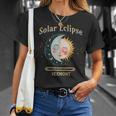 Vermont Total Solar Eclipse 2024 Totality Souvenir Retro T-Shirt Gifts for Her